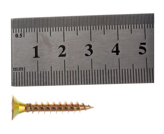 Шуруп VIPкрепеж жёлтый цинк 130 шт 31380 VIPS – изображение 4