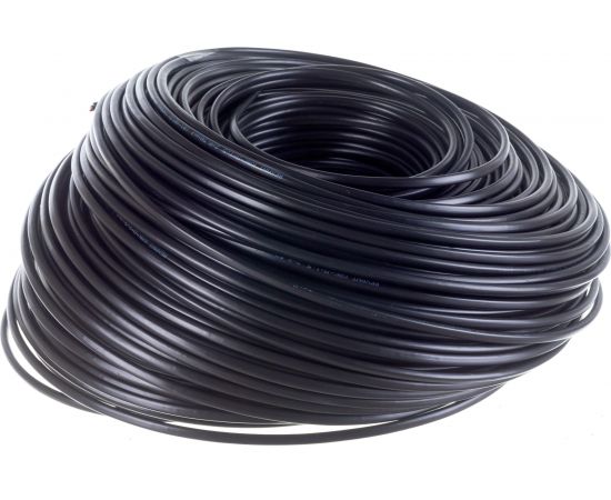 Кабель REXANT КВК-П-1,5+2x0,50 кв.мм Cu/Cu черный бухта 200 м 01-4013 – изображение 4