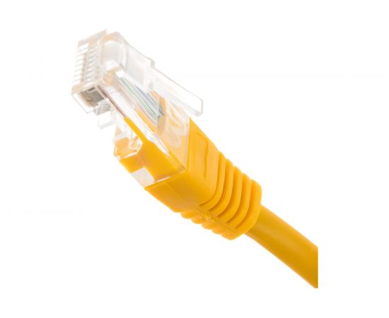 Патч-корд Cablexpert UTP PP12-20M/Y кат.5e, 20м, литой, многожильный жёлтый PP12-20M/Y – изображение 4