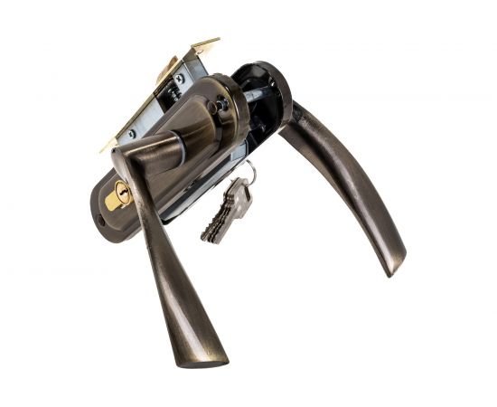 Врезной замок Стандарт с/руч 103/50 AB старая бронза 4 843 – изображение 6