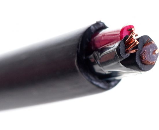 Кабель REXANT КВК-П-1,5+2x0,50 кв.мм Cu/Cu черный бухта 200 м 01-4013 – изображение 6