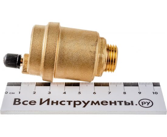 Автоматический воздухоотводчик с нижним подключением и верхним выпуском HP 1/2 латунь Uni-Fitt 230G2000 – изображение 7