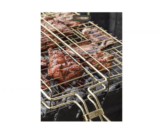 Универсальная решетка-гриль BOYSCOUT, большая GOLD 61909 – изображение 9