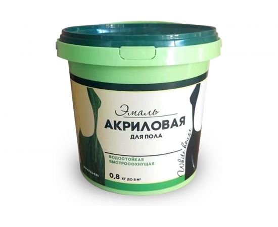Акриловая эмаль для пола White House (темный шоколад; 0.8 кг) 15873 