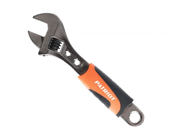 Разводной ключ PATRIOT AWF-150, обрезиненная ручка, 150мм 350002015 