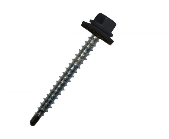 Кровельный саморез Daxmer 4,8х50 RAL 9005 16565 