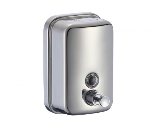 Дозатор для жидкого мыла 1 л. Savol глянцевый, нержавеющая сталь S-00403 