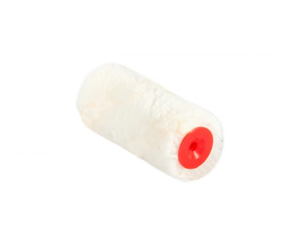 Малярный миди-валик VIRTUS Велюр, 100 мм, ворс - 4 мм, ручка D6 мм 002314100 