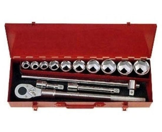 Набор инструментов 14 предметов 22-50мм в пластиковом кейсе FORCE 6141B-5 