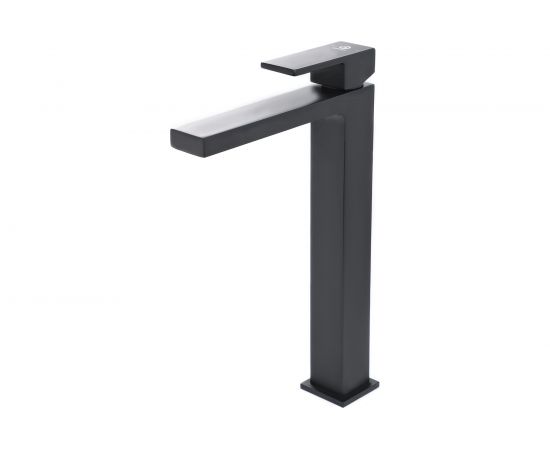 Смеситель для накладной раковины Agger Great черный A2812144 