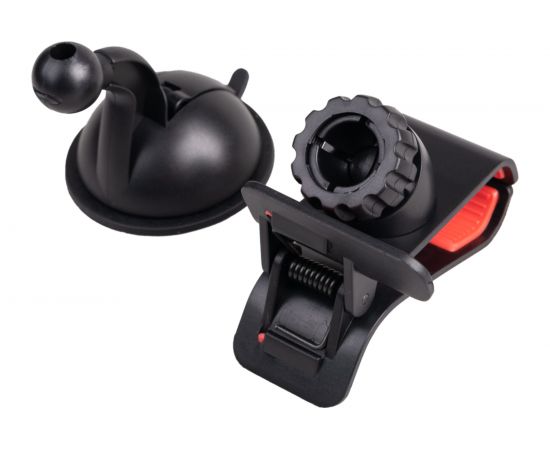 Держатель телефона на лобовое стекло SKYWAY короткая жесткая ножка, черный S00301045 