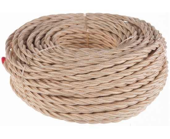 Провод Bironi 3x2,5 Песочное золото (матовый) 50м B1-435-719-50 – изображение 2