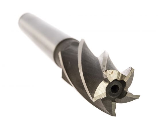 Фреза концевая (25х38х123 мм; 5 зуб.; КМ2; Р6М5; М10) Туламаш 150114 – изображение 2