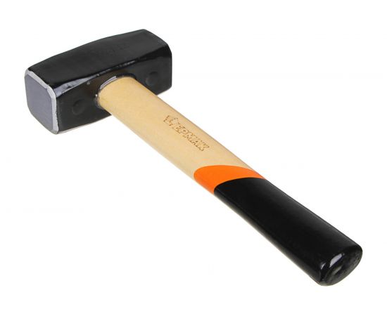 Кованая кувалда с деревянной ручкой ЕРМАК 2000гр. 662-414 – изображение 2