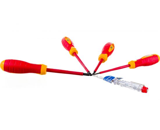 Набор отверток для электрика KRAFT 5 в 1 KT 700495 – изображение 2