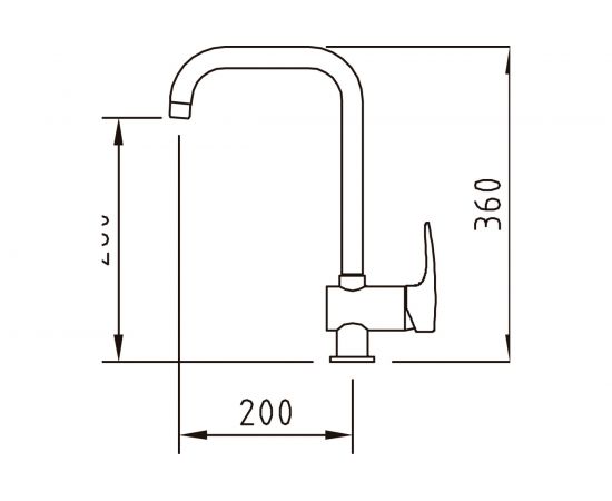 Смеситель для кухни CLEVER BAHAMA XTREME 98913 – изображение 2