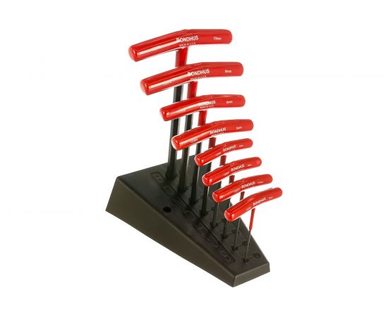 Набор из 8 Т-образных ключей BONDHUS 2-10мм в стенде 13389 – изображение 3