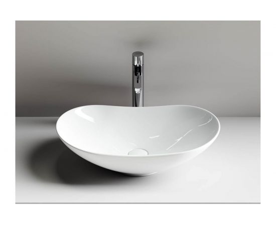 Умывальник чаша Ceramica Nova Element накладная, овальная 620х360х145 мм CN6015 – изображение 3