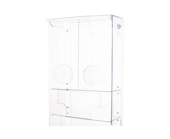 Органайзер для одноразовых СИЗ Evdar настенный, 2 упаковки перчаток, 2 вида СИЗ, маски, халаты O24010 – изображение 3