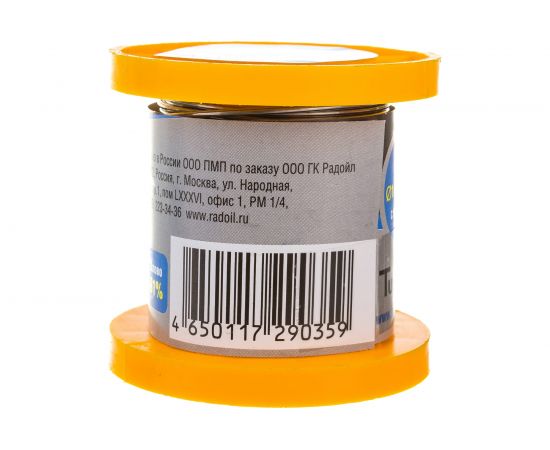 Припой (трубка; 1 мм; 50 гр; катушка) Turbojet ПОС61Т1-50 – изображение 3