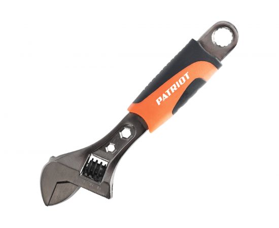 Разводной ключ PATRIOT AWF-150, обрезиненная ручка, 150мм 350002015 – изображение 3