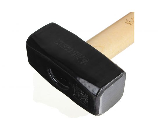 Кованая кувалда с деревянной ручкой ЕРМАК 2000гр. 662-414 – изображение 4