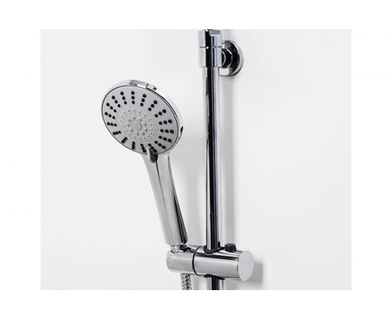 Душевой комплект со смесителем для ванны, WasserKRAFT 85/120 x 53,5 см A16601 – изображение 4