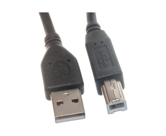 Кабель Cablexpert USB 2.0 Pro, AM/BM, 4.5 м, экранированный, 2 ферритовых кольца, черный, пакет CCF2-USB2-AMBM-15 – изображение 4