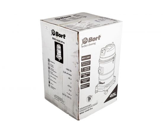 Пылесос для сухой и влажной уборки Bort BSS-1440-Pro 98297089 – изображение 5