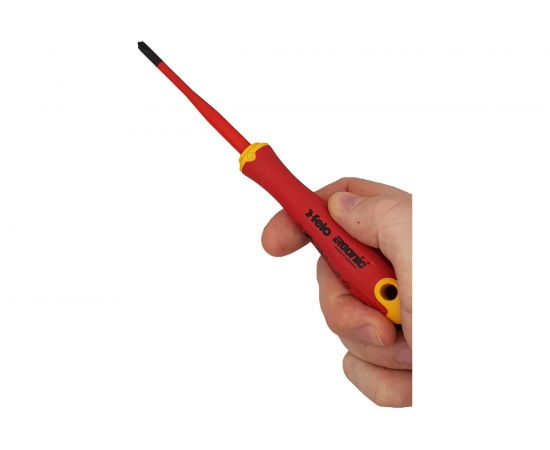 Диэлектрическая отвертка Felo PH 1 +/-, E-Slim Ergonic 41619290 – изображение 5