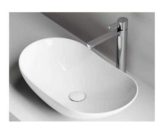 Умывальник чаша Ceramica Nova Element накладная, овальная 620х360х145 мм CN6015 – изображение 5
