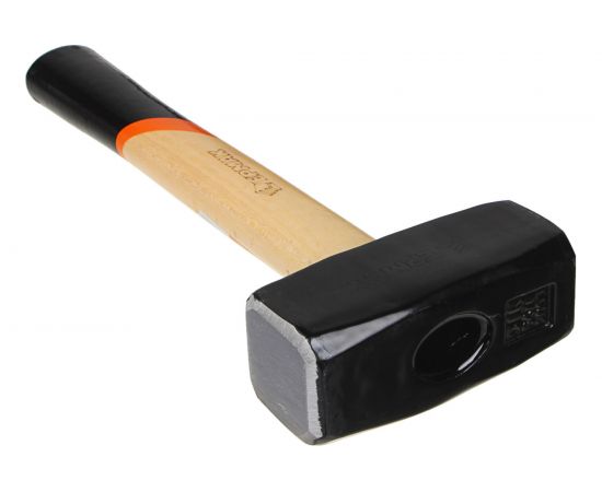 Кованая кувалда с деревянной ручкой ЕРМАК 2000гр. 662-414 – изображение 5