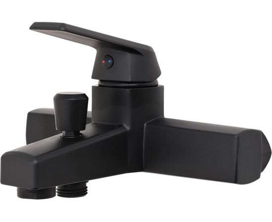 Комплект смесителей с душевым гарнитуром OneLife черный матовый P02-511b – изображение 6