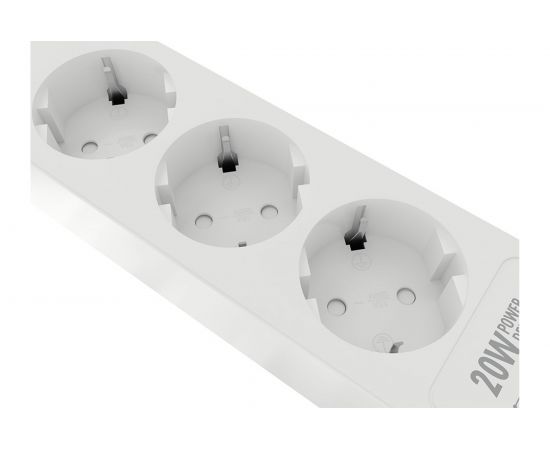 Удлинитель с USB зарядкой HARPER UCH-350 White PD3.0 H00002822 – изображение 7