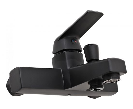 Комплект смесителей с душевым гарнитуром OneLife черный матовый P02-511b – изображение 7