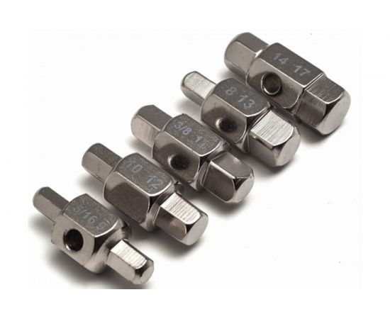 Набор бит 5 предметов для маслосливных пробок СЕРВИС КЛЮЧ 76420 