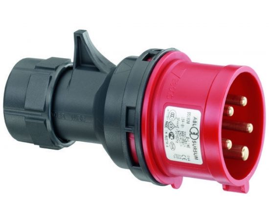 Кабельная вилка ABL 4P 16А 400V, IP44 S41S30 