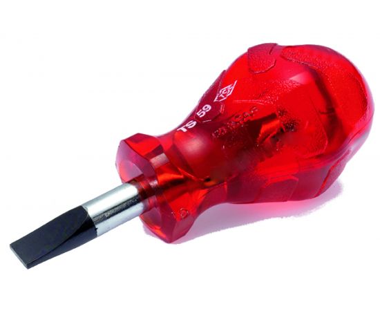 Укороченная отвертка с прямым шлицем KRAFT 6.5х25мм IZELTAS 4110176525 