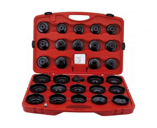 Набор ключей для масляных фильтров, 30шт, 1/2"" и 3/8"" Станкоимпорт KA-4424К 
