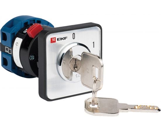 Кулачковый переключатель EKF ПК-1-113 25А 3P «0-1» с ключом PROxima SQpk-1-113-25 