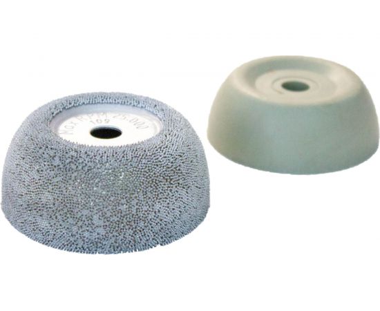 Полусфера абразивная для резины (65х25 мм; зерно SSG 230) NORM RH-109 