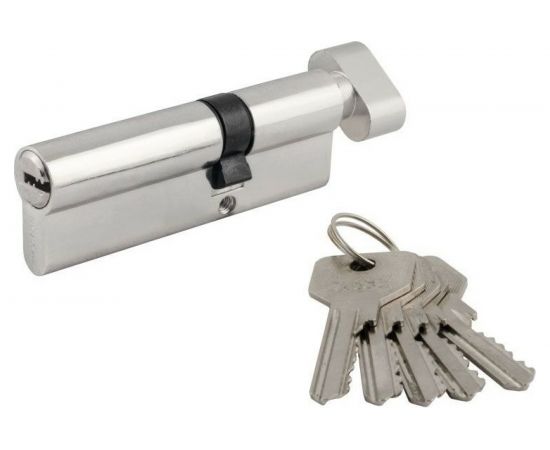 Цилиндровый механизм НОРА-М ЕСО Z ЛПВ-90 55-35 хром 16566 