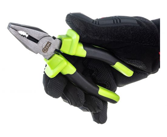 Комбинированные пассатижи ON 180 мм, сталь 45, кованые, полированные 08-01-318 – изображение 2