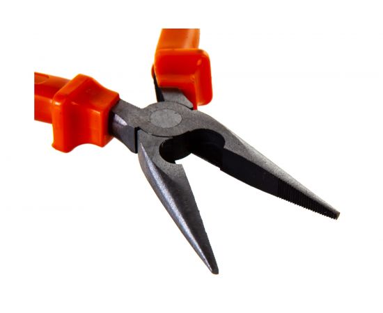 Длинногубцы 180 мм, прямые шлифованные, пластмассовые рукоятки SPARTA Classic 17159 – изображение 2