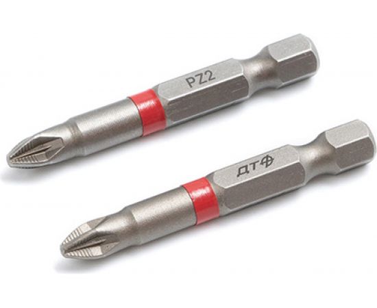 Биты (2 шт; PZ2х50 мм; 1/4"") Дело Техники 790722 – изображение 2