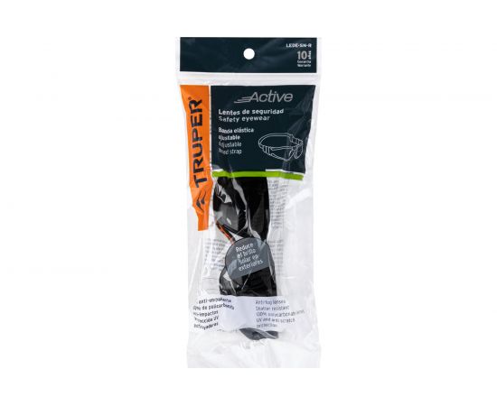 Защитные спортивные очки Truper LEDE-SN-R серые 1002913 – изображение 2