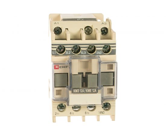 Магнитный пускатель EKF КМЭ 12А катушка управления 220В АС малогабаритный 1NO ctr-s-12-220 9765746 – изображение 2