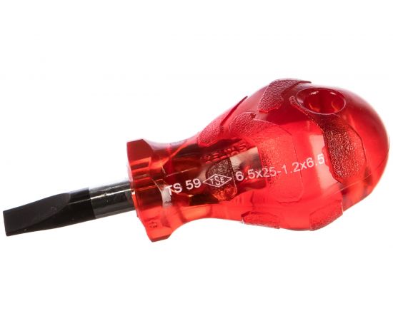 Укороченная отвертка с прямым шлицем KRAFT 6.5х25мм IZELTAS 4110176525 – изображение 2