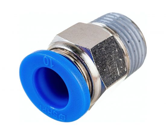 Фитинг цанговый прямой с наружной резьбой 3/8M для трубки диаметром 10 мм SHPI PC 10-R03 – изображение 2