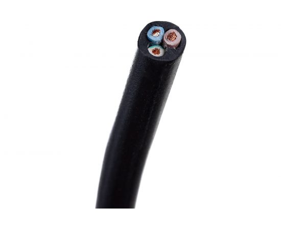 Провод ПВС REXANT 3x0,75 кв.мм черный 10 м ГОСТ 01-8043-10 – изображение 3